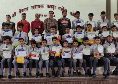 Summer Camp Certificate Distribution