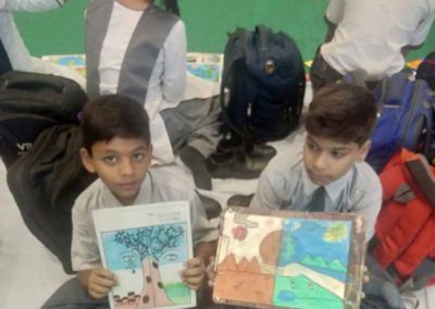 Painting Competition at Emrald Heights School